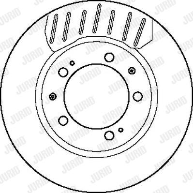 Jurid 561756J - Bremžu diski autospares.lv