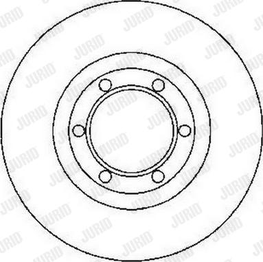 Jurid 561765J - Bremžu diski www.autospares.lv