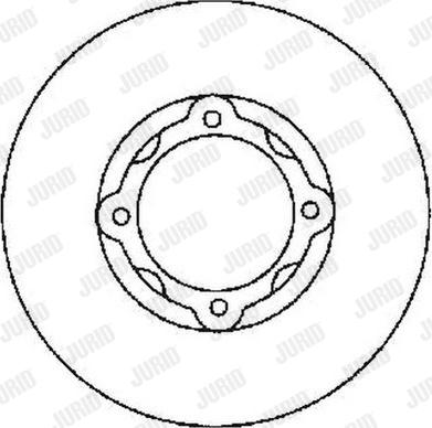 Jurid 561715J - Bremžu diski www.autospares.lv