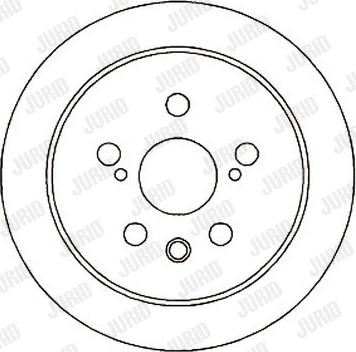 Jurid 561739J - Bremžu diski www.autospares.lv