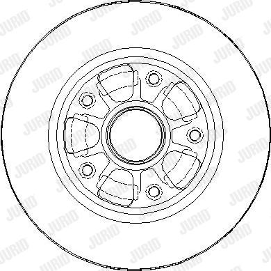 Jurid 563449JC-1 - Bremžu diski www.autospares.lv