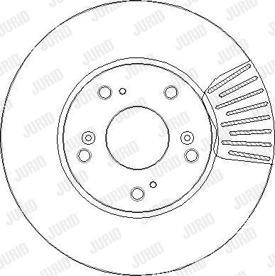 Jurid 563446JC-1 - Bremžu diski www.autospares.lv