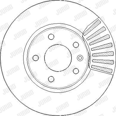 Jurid 563447JC-1 - Bremžu diski www.autospares.lv