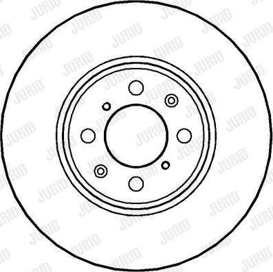 Jurid 563415J-1 - Bremžu diski autospares.lv