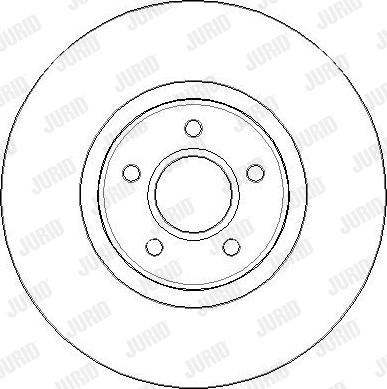 Jurid 563435JC-1 - Bremžu diski www.autospares.lv