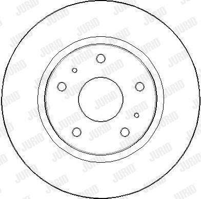 Jurid 563436JC-1 - Bremžu diski www.autospares.lv