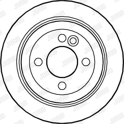 Jurid 563431JC-1 - Bremžu diski www.autospares.lv