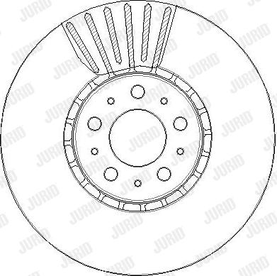 Jurid 563432JC-1 - Bremžu diski www.autospares.lv