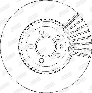 Jurid 563429JC-1 - Bremžu diski www.autospares.lv