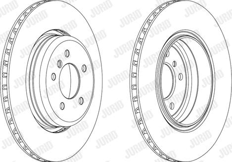 Jurid 563069JC-1 - Bremžu diski www.autospares.lv