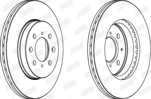 Jurid 563065JC-1 - Bremžu diski autospares.lv