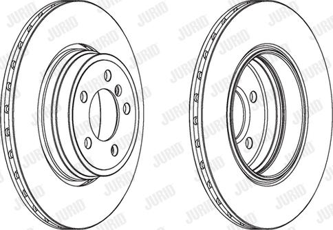 Jurid 563066JC-1 - Bremžu diski www.autospares.lv