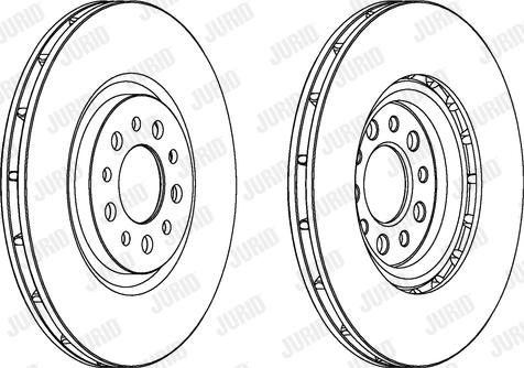 Jurid 563067JC-1 - Brake Disc www.autospares.lv