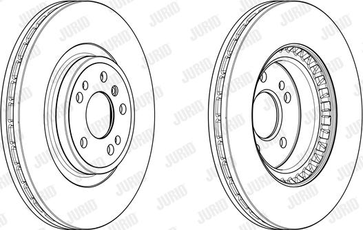 Jurid 563002JC-1 - Bremžu diski www.autospares.lv