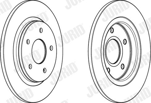 Jurid 563011JC-1 - Bremžu diski autospares.lv