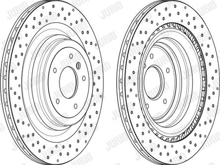 Jurid 563017JC - Bremžu diski www.autospares.lv