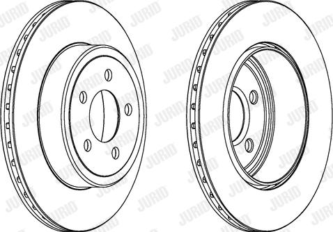 Jurid 563034JC-1 - Bremžu diski www.autospares.lv