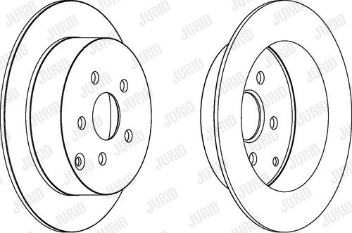 Jurid 563037JC-1 - Bremžu diski autospares.lv