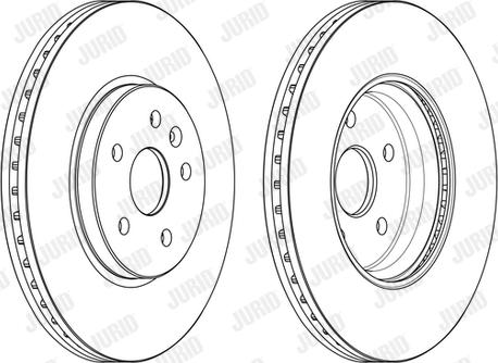 Jurid 563145JC-1 - Bremžu diski www.autospares.lv