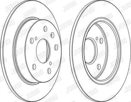 Jurid 563141JC-1 - Bremžu diski www.autospares.lv