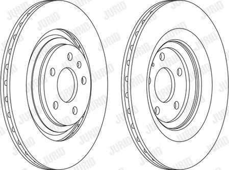 Jurid 563164JC-1 - Bremžu diski www.autospares.lv