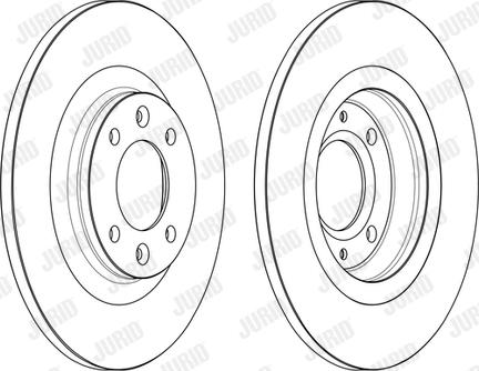 Jurid 563162JC-1 - Bremžu diski autospares.lv