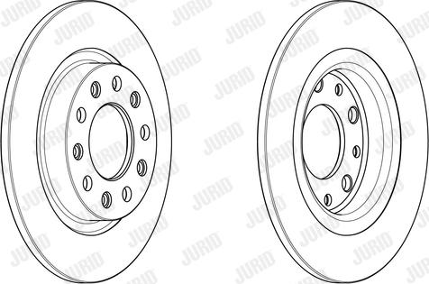 Jurid 563106JC-1 - Bremžu diski www.autospares.lv