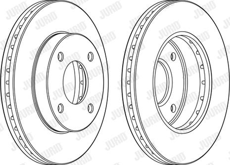 Jurid 563107JC-1 - Bremžu diski www.autospares.lv