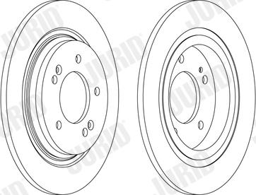 Jurid 563182JC-1 - Bremžu diski www.autospares.lv