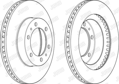 Jurid 563129JC-1 - Bremžu diski www.autospares.lv