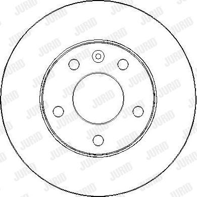 Jurid 563394J-1 - Bremžu diski www.autospares.lv