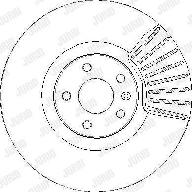 Jurid 563354JC-1 - Bremžu diski www.autospares.lv