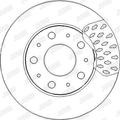 Jurid 563305JC-1 - Bremžu diski www.autospares.lv