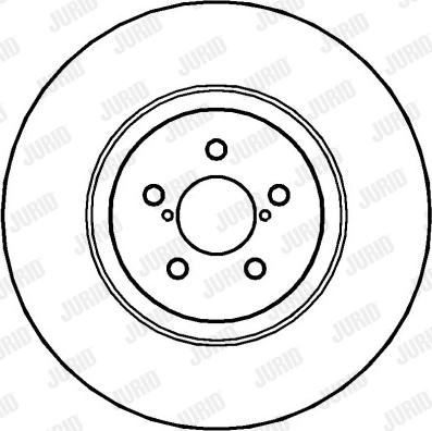 Jurid 563335J-1 - Bremžu diski autospares.lv