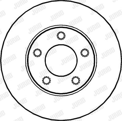 Jurid 563330J-1 - Bremžu diski www.autospares.lv