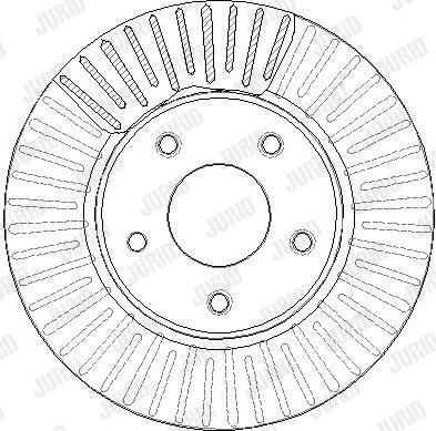 Jurid 563376JC-1 - Bremžu diski www.autospares.lv