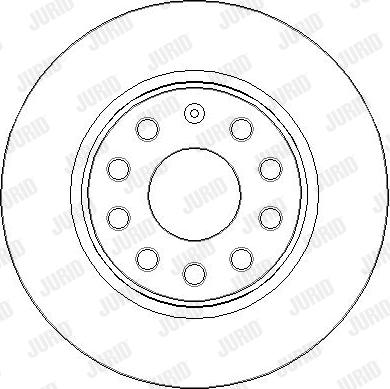 Jurid 563293JC-1 - Bremžu diski www.autospares.lv