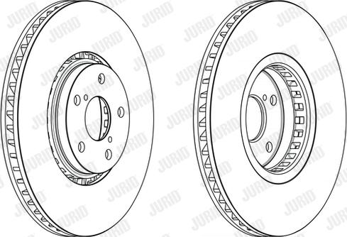 Jurid 563241JC-1 - Bremžu diski www.autospares.lv