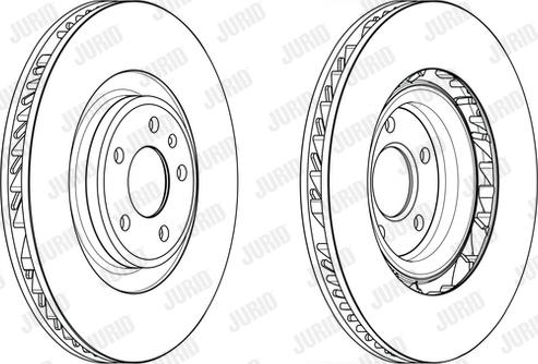 Jurid 563248JC-1 - Bremžu diski www.autospares.lv