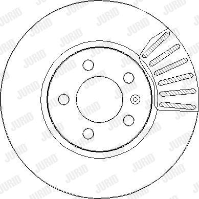 Jurid 563228JC-1 - Bremžu diski www.autospares.lv