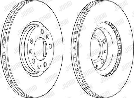 Jurid 562994JC-1 - Bremžu diski autospares.lv