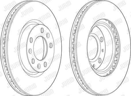 Jurid 562992JC-1 - Bremžu diski autospares.lv