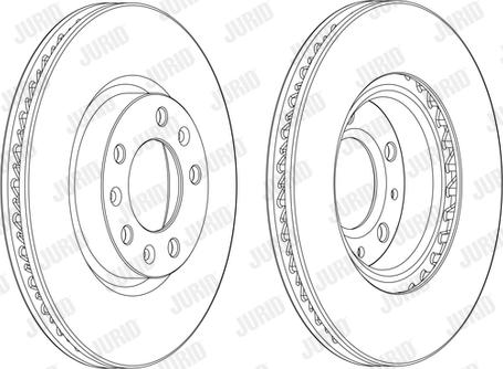 Jurid 562992JC - Bremžu diski autospares.lv