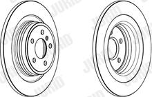 Jurid 562955JC - Bremžu diski www.autospares.lv