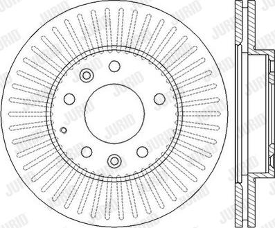 Jurid 562446J - Bremžu diski www.autospares.lv