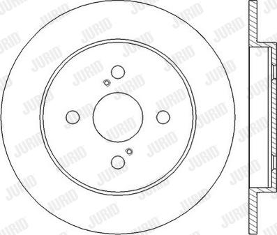 Jurid 562451JC-1 - Bremžu diski www.autospares.lv