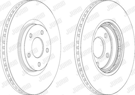 Jurid 562465J - Bremžu diski www.autospares.lv