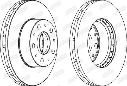 Jurid 562468JC-1 - Bremžu diski autospares.lv