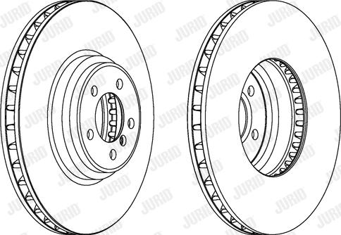 Jurid 562406J - Bremžu diski www.autospares.lv