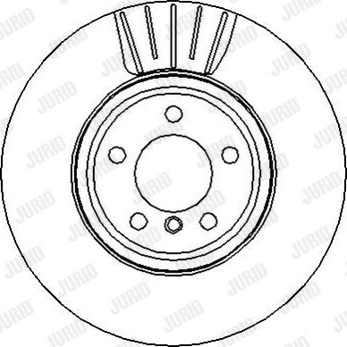 Jurid 562401J - Bremžu diski www.autospares.lv